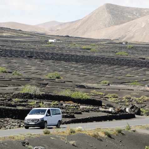 Circuit in 4x4: smaken van  Lanzarote