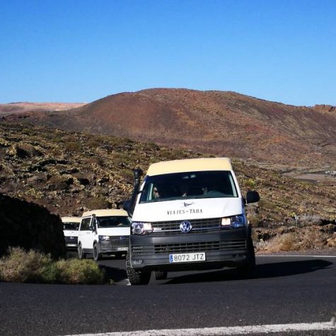 Circuit in 4x4: smaken van  Lanzarote