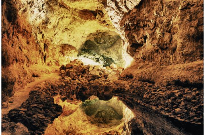 Excursie naar Timanfaya, Jameos del Agua en Cueva de los Verdes